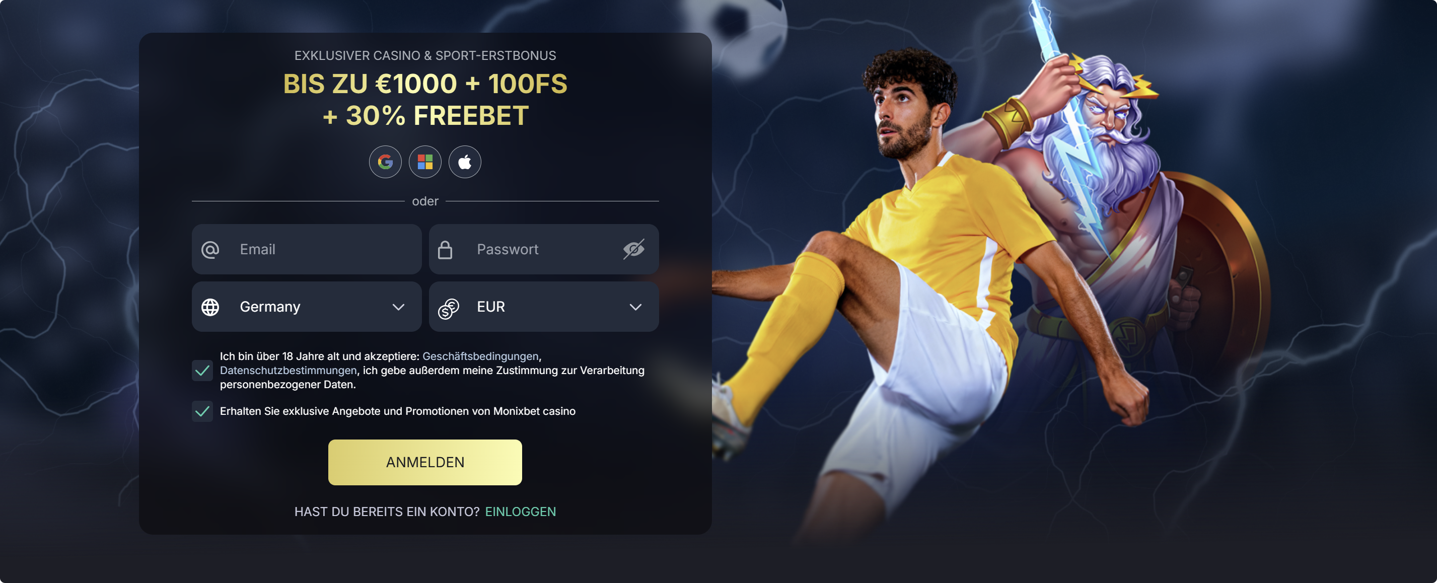 Monixbet Casino Netherlands